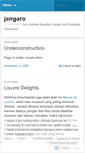 Mobile Screenshot of jangaro.wordpress.com