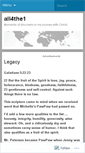 Mobile Screenshot of all4the1.wordpress.com