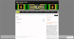 Desktop Screenshot of goldslegend.wordpress.com
