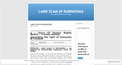 Desktop Screenshot of landscam.wordpress.com