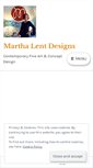 Mobile Screenshot of marthalentdesign.wordpress.com