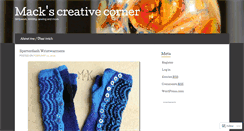 Desktop Screenshot of creativemack.wordpress.com