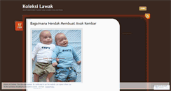 Desktop Screenshot of lawak2u.wordpress.com