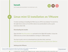 Tablet Screenshot of hanseh.wordpress.com