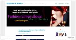 Desktop Screenshot of fashionslast.wordpress.com