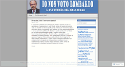 Desktop Screenshot of iononvotolombardo.wordpress.com