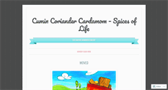 Desktop Screenshot of cumincoriandercardamom.wordpress.com