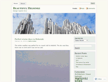 Tablet Screenshot of beautifulhelsinki.wordpress.com