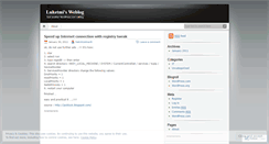 Desktop Screenshot of luketmi.wordpress.com