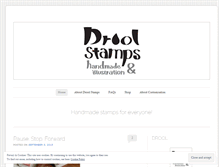 Tablet Screenshot of droolstamps.wordpress.com