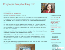 Tablet Screenshot of croptopiascrapbooking.wordpress.com