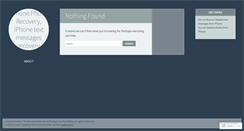 Desktop Screenshot of iphone5recoverypro.wordpress.com