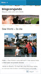 Mobile Screenshot of blogcorujando.wordpress.com