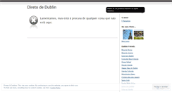 Desktop Screenshot of diretodedublin.wordpress.com