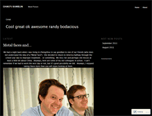 Tablet Screenshot of danosramblin.wordpress.com