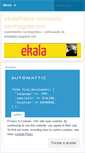 Mobile Screenshot of ekalafabio.wordpress.com