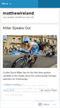Mobile Screenshot of matthewireland.wordpress.com