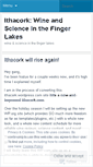 Mobile Screenshot of ithacork.wordpress.com