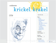 Tablet Screenshot of krickelkrakel.wordpress.com