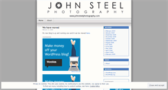 Desktop Screenshot of johnsteelphotography.wordpress.com