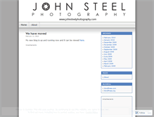 Tablet Screenshot of johnsteelphotography.wordpress.com