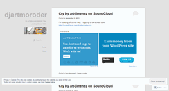 Desktop Screenshot of djartmoroder.wordpress.com
