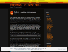 Tablet Screenshot of moshang.wordpress.com