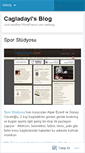 Mobile Screenshot of cagladayi.wordpress.com