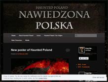 Tablet Screenshot of hauntedpolandblog.wordpress.com