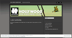 Desktop Screenshot of hollywoodsnow.wordpress.com