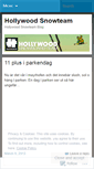 Mobile Screenshot of hollywoodsnow.wordpress.com