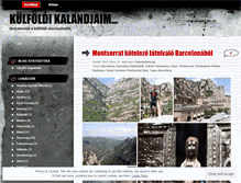 Tablet Screenshot of kulfoldikalandjaim.wordpress.com