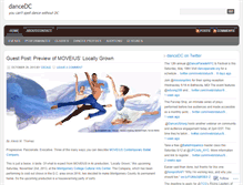 Tablet Screenshot of dancedc.wordpress.com