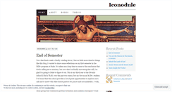 Desktop Screenshot of iconodule.wordpress.com