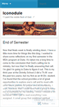 Mobile Screenshot of iconodule.wordpress.com
