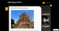 Desktop Screenshot of citraciprutworld.wordpress.com