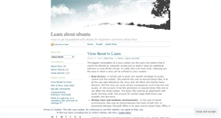 Desktop Screenshot of get2knowubuntu.wordpress.com