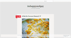 Desktop Screenshot of imhappyandgay.wordpress.com