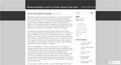 Desktop Screenshot of comictheologian.wordpress.com