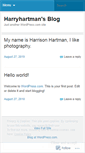 Mobile Screenshot of harryhartman.wordpress.com