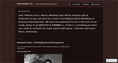 Desktop Screenshot of andriniquevents.wordpress.com