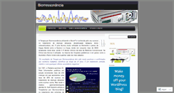 Desktop Screenshot of bioressonancia.wordpress.com