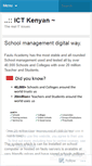 Mobile Screenshot of ictkenyan.wordpress.com