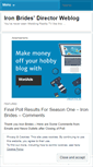Mobile Screenshot of ironbrides.wordpress.com