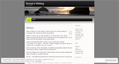 Desktop Screenshot of nossie.wordpress.com