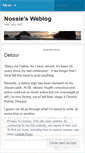 Mobile Screenshot of nossie.wordpress.com