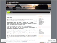 Tablet Screenshot of nossie.wordpress.com