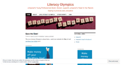 Desktop Screenshot of literacyolympics.wordpress.com