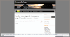 Desktop Screenshot of modulosdepago.wordpress.com