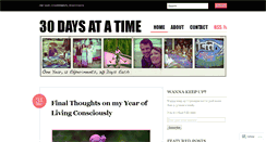 Desktop Screenshot of 30days2011.wordpress.com